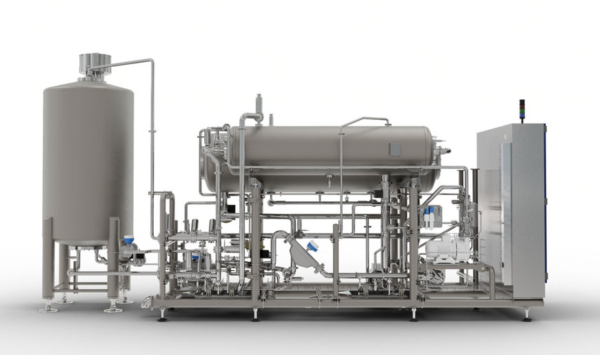 Optional features make beverage mixing more sustainable with Krones